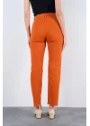 Strong Düz Pantolon - Oranj