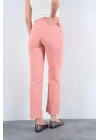 Strong Düz Pantolon - Pudra