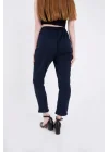 Tam Kalıp Basic Eşofman Pantolon - Lacivert