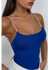 Taş Askılı Bodysuit