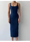 Tuna Denim Elbise