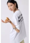 Turkish Sırt Baskılı Oversize T-Shirt