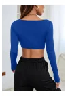 Uzun Kol Crop Top