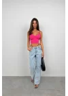 V Yaka Crop Bluz