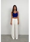 V Yaka Crop Bluz