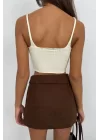 V Yaka Crop Bluz