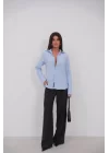 Vatkalı Oversize Gömlek