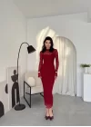 Vedo Çiçek Detaylı Elbise
