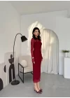 Vedo Çiçek Detaylı Elbise