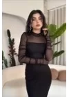 Visa Tül Elbise