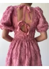 Wear Sırt Bağlama Detaylı Elbise