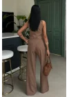 Yelek Ve Pantolon Çizgili Double Takım 10017
