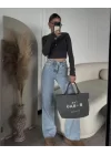 Yıkamalı Crop