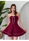 Yuna Straplez Elbise
