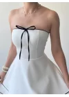 Yuna Straplez Elbise