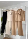 Zoe Crop Yelek Takım 9744-08