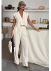 Zoe Crop Yelek Takım 9744-08