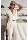 Zoe Crop Yelek Takım 9744-08