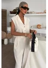 Zoe Crop Yelek Takım 9744-08