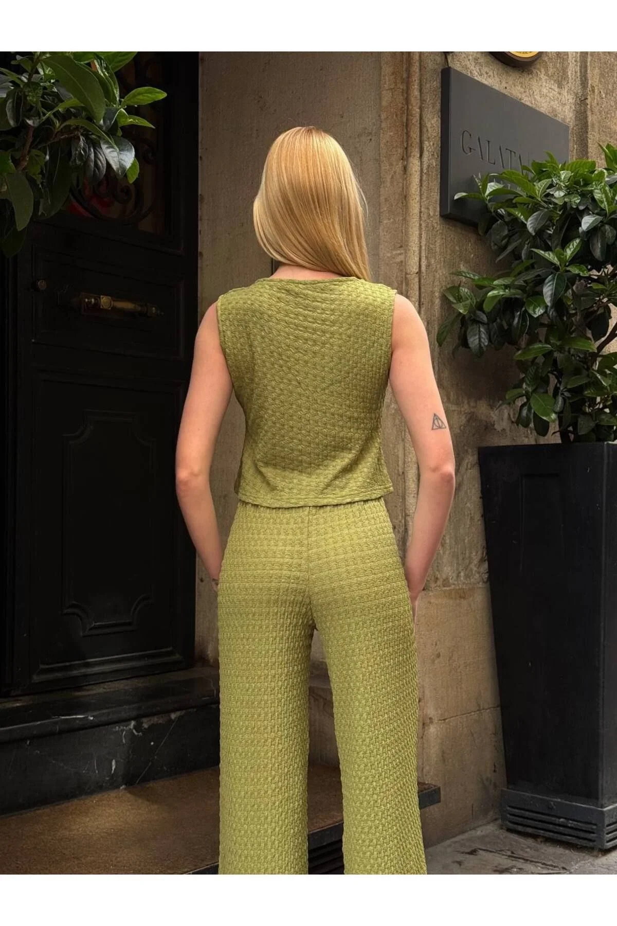 Pantolon Gofre Kumaş