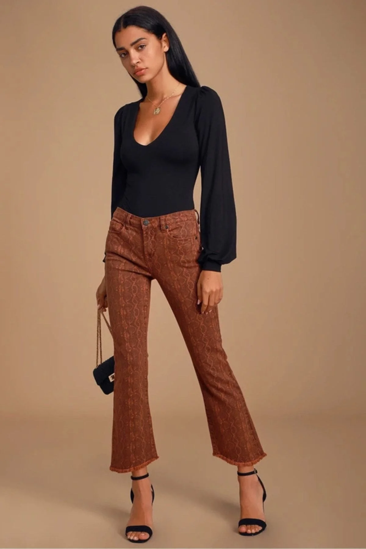 Kadın Siyah Tek Omuz Uzun Kollu Çift Katlı Sandy Kumaş Tanga Body