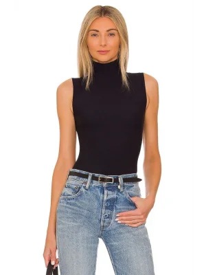 Balıkçı Yaka Ipek Jarse Bodysuit