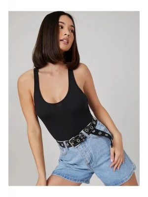 Kadın Askılı Ipek Jarse Bodysuit