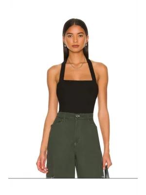 Kadın Sıfır Kol Ipek Jarse Bodysuit