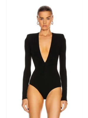 Kadınderi V Yaka Bodysuit