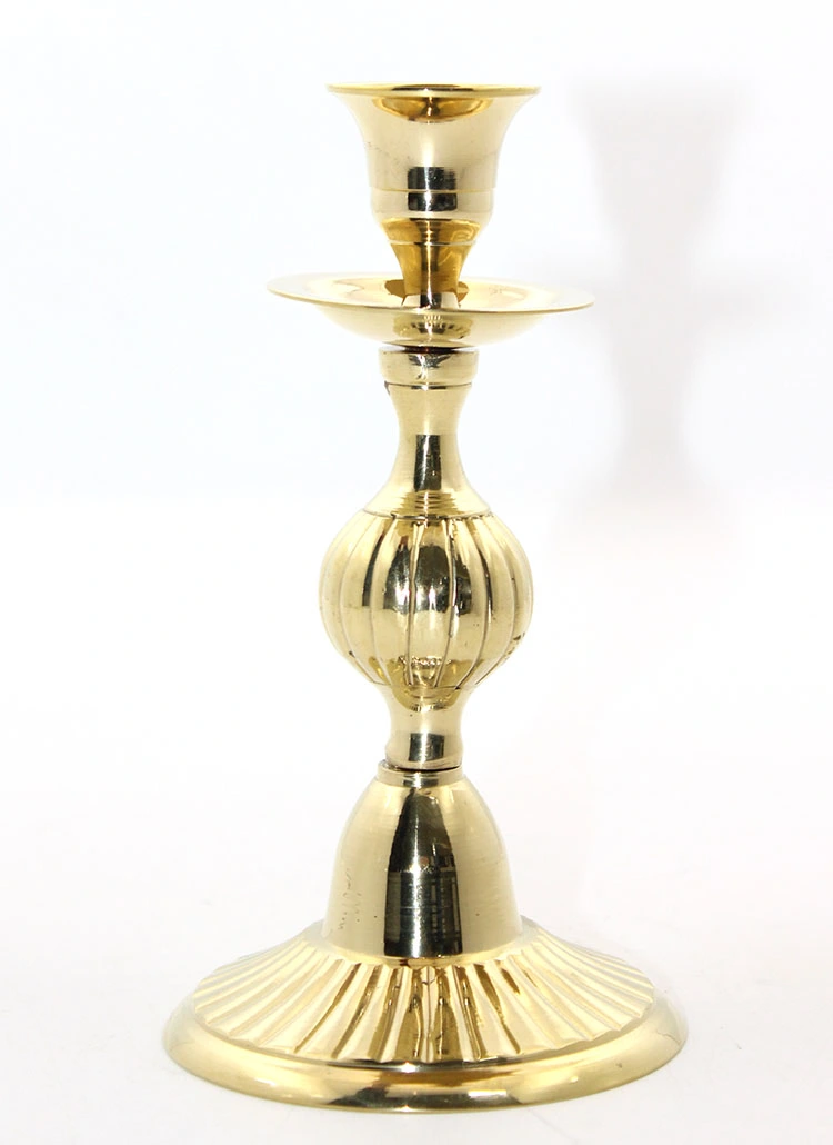 Tekli Pirinç Şamdan Model 3