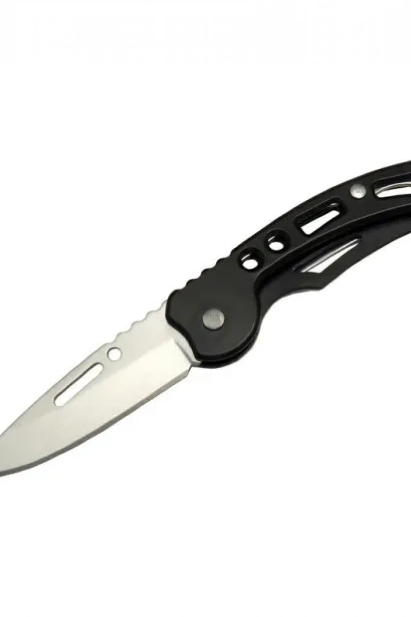Alaska SDR 10BK Siyah Çakı 15 cm Manuel, Kemerlikli
