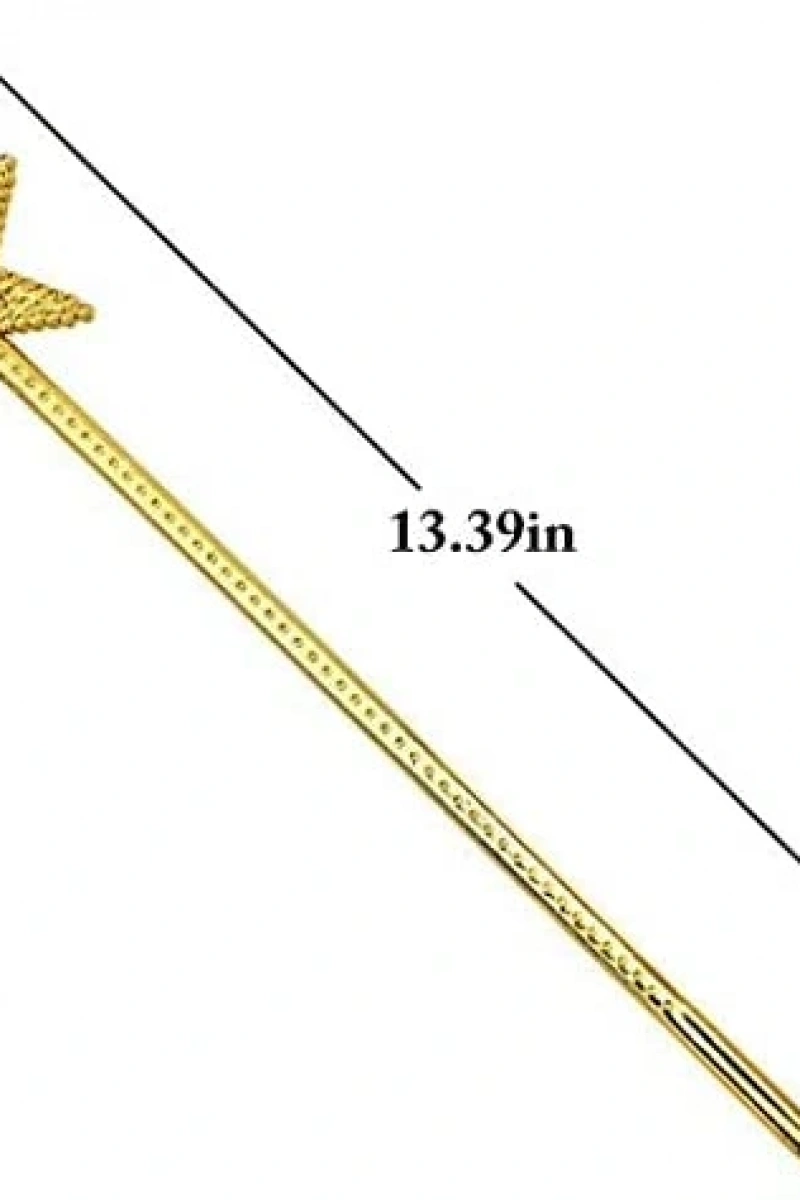 Altın Renk Yıldız Peri Asası