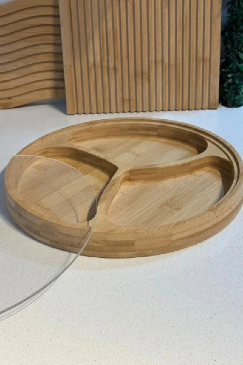 Kapaklı 3 Bölmeli Çerezlik