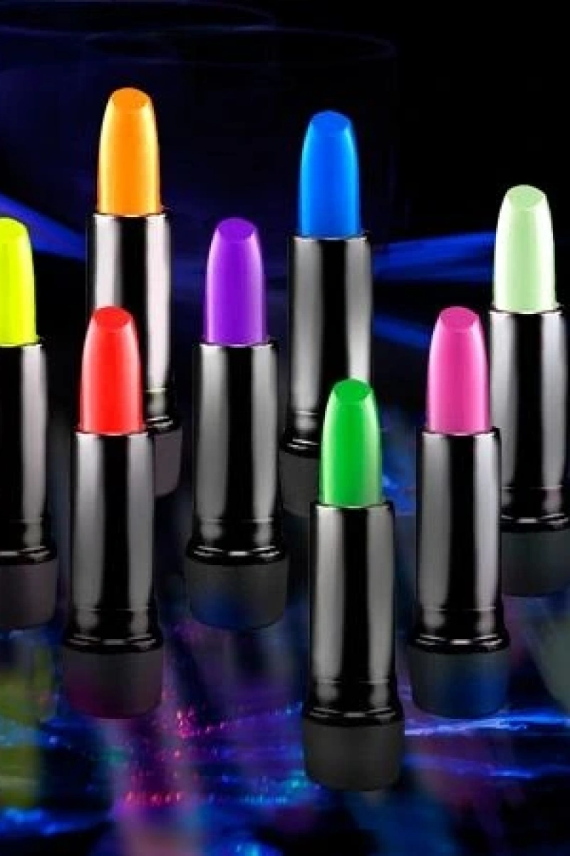 Karanlıkta Parlayan Neon Ruj Seti