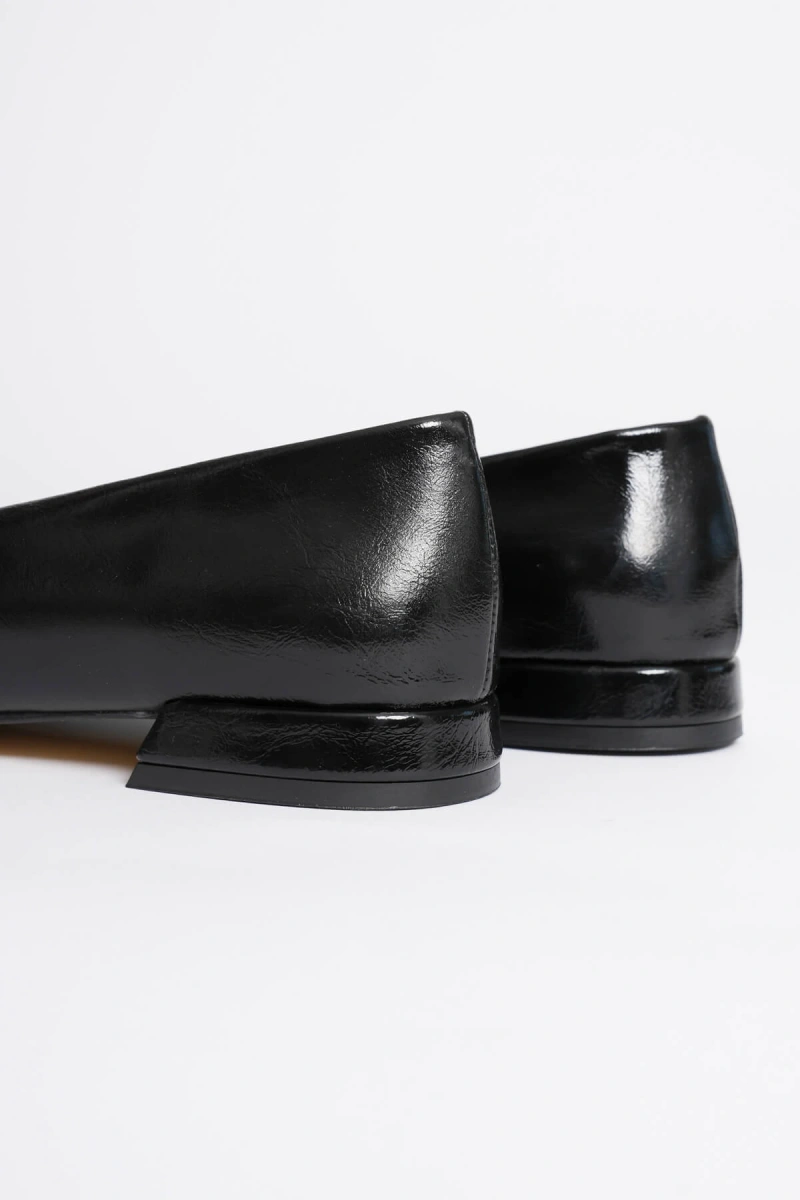 Louise Kadın Siyah Günlük Kısa Topuklu Ayakkabı