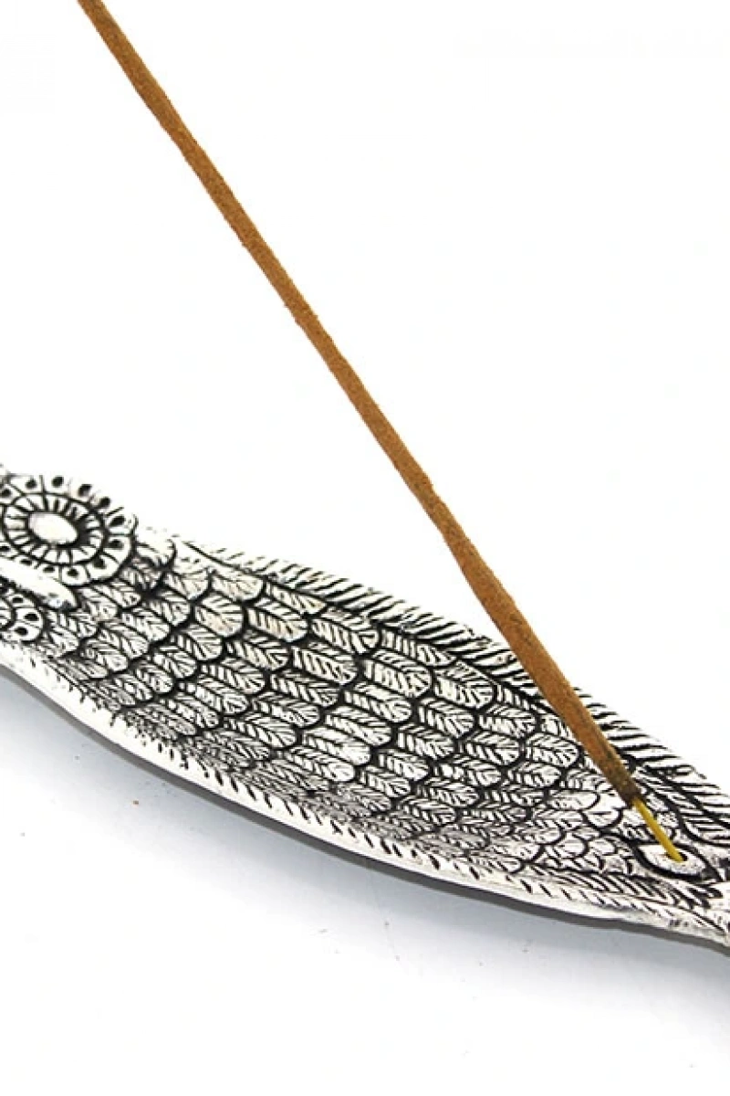 Metal Kayık Baykuş Tasarımı Tütsülük Model 1