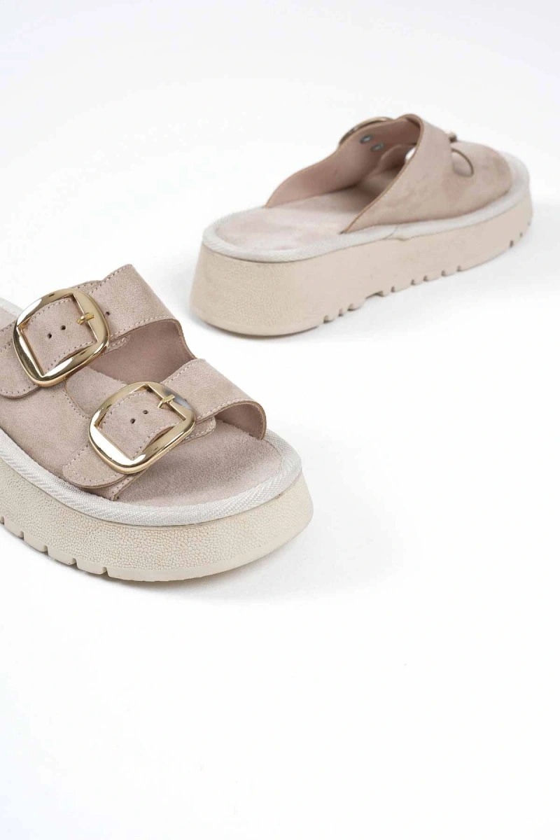 Place Bej Cilt Terlik