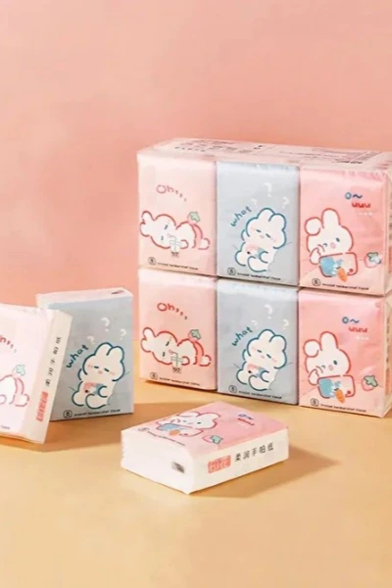 Sevimli Figürlü Çocuk Mendili 9lu Paket