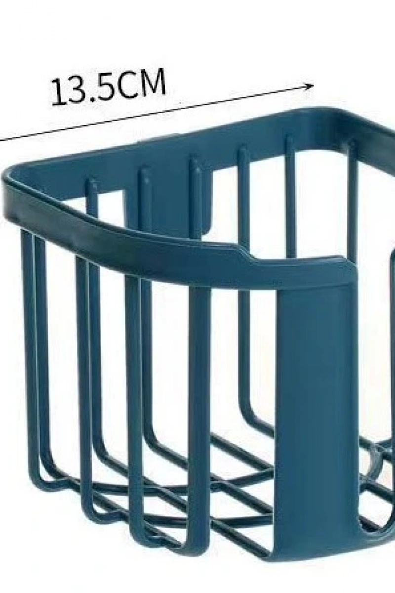 Yapışkanlı Çok Fonksiyonlu Banyo Organizeri BEYAZ