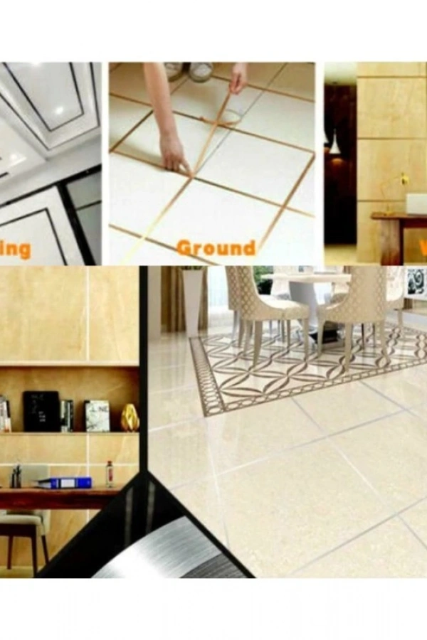 0.5 Cm 50 Metre Gri Fayans Arası Şerit Bant
