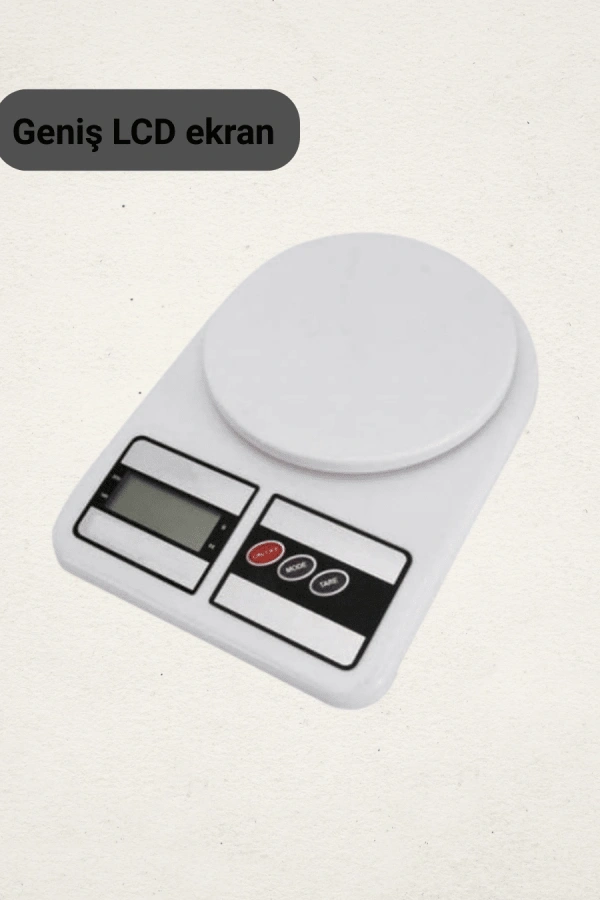 10 Kg Kapasiteli LCD Ekranlı Dijital Mutfak Tartıs