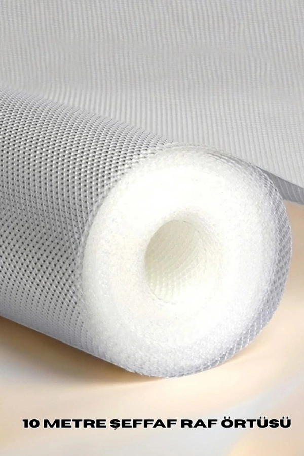 10 Metre Toz Korumalı Kaydırmaz Şeffaf Çekmece Organizeri