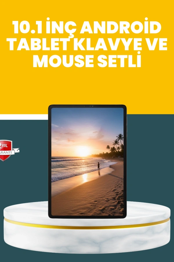 10.1 İnç IPS Ekranlı Android Tablet Bilgisayar Seti
