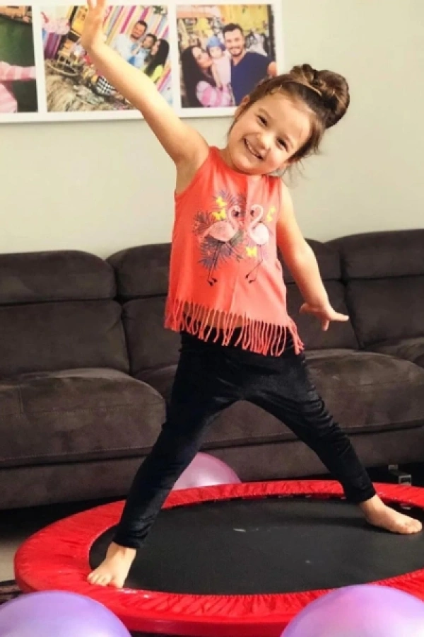 102 cm (40 inç) Kırmızı Trambolin