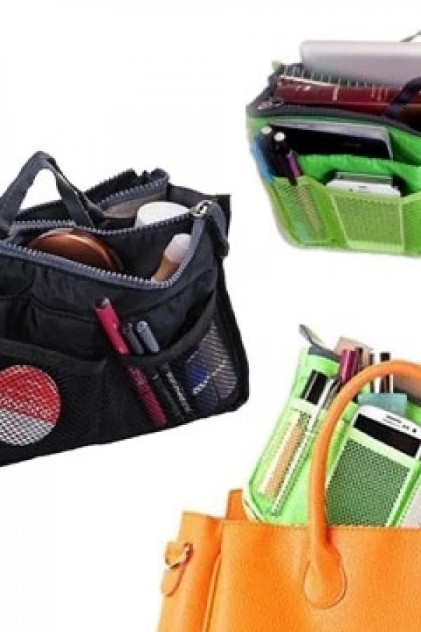 11 Bölmeli Renkli Çanta Organizeri