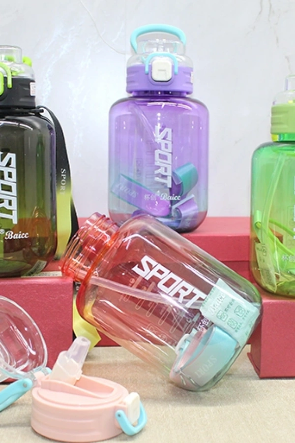 1100 ml Pipetli Su Matarası Suluk