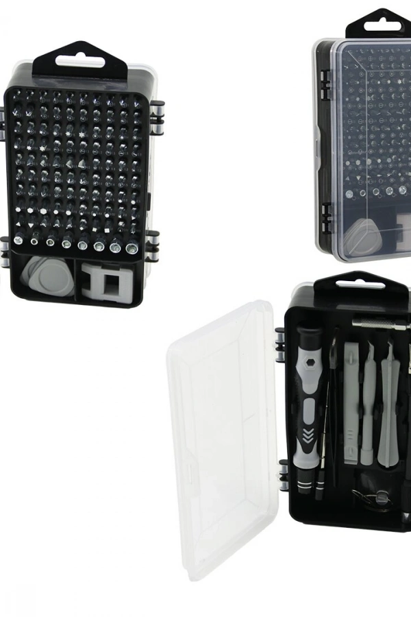 115İN1 SAATÇİ - TELEFONCU BİTS TORNAVİDA SETİ 98PCS UÇ + 1-T.VİDA SAPI + TELEFON APARATLARI