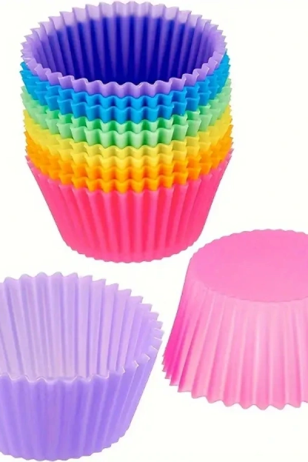 12li Silikon Muffin Kalıbı