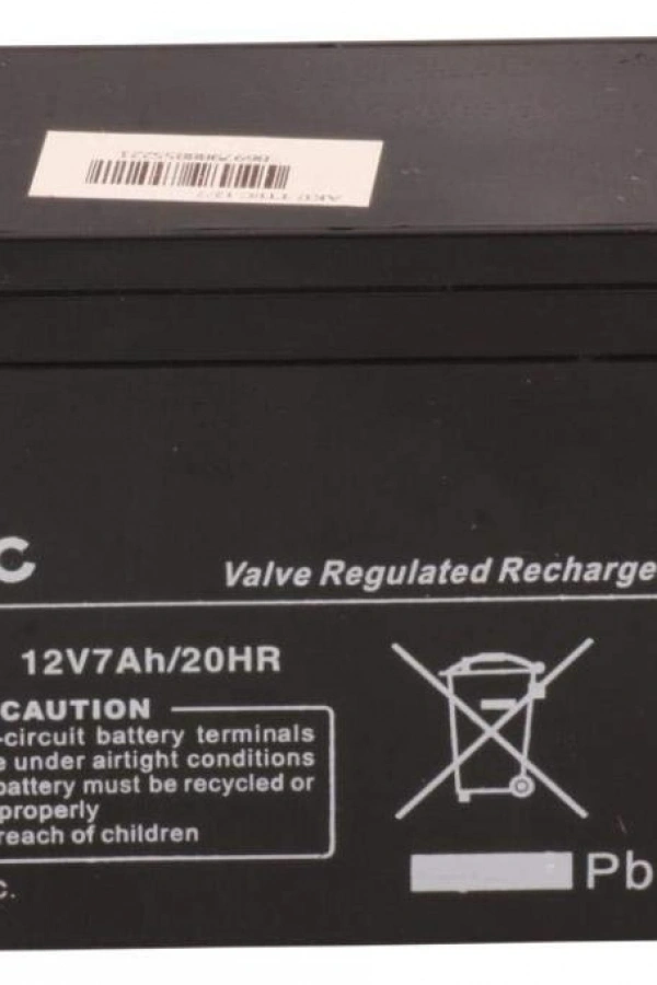 12V 7 AH Kuru Bakımsız Akü