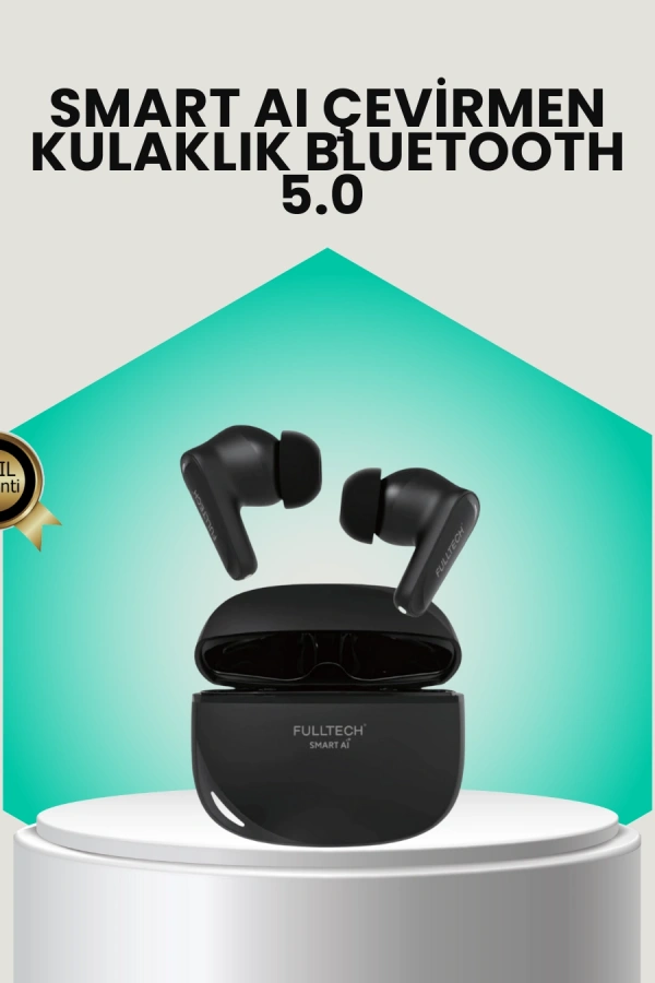 135 Dilde Gerçek Zamanlı Çeviri Özellikli TWS Bluetooth Kulaklık